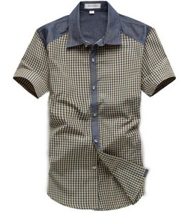 <b>Uk</b> New Design Black Garment Wash <b>Denim</b> <b>Shirt</b> <b>Mens</b> - Product Image 6