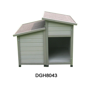 Casa de madera para perros, caseta para gatos, para interiores y exteriores, venta al por mayor - Product Image 4