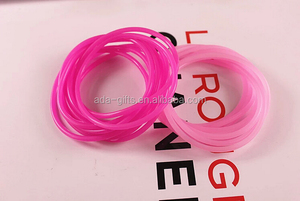 1.6mm/2mm/3mm/4mm/5mm/8mm d'épaisseur décoration dame élastique <span class=keywords><strong>Bracelet</strong></span> en <span class=keywords><strong>Silicone</strong></span> <span class=keywords><strong>Bracelet</strong></span> en gelée de <span class=keywords><strong>Silicone</strong></span> - Product Image 2