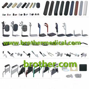 Silla <span class=keywords><strong>de</strong></span> <span class=keywords><strong>ruedas</strong></span> manual médica plegable portátil, dispositivo antiinclinación <span class=keywords><strong>para</strong></span> <span class=keywords><strong>accesorios</strong></span> <span class=keywords><strong>de</strong></span> silla <span class=keywords><strong>de</strong></span> <span class=keywords><strong>ruedas</strong></span> - Product Image 6