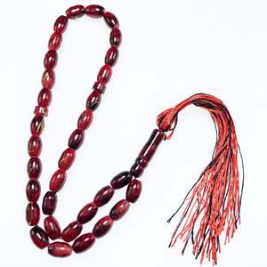 Cuentas de cristal tasbeeh, abalorios de oración islámica, 11x7mm, 10 colores - Product Image 5