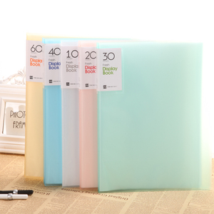 Nhiều Màu Sắc A4 10 20 30 40 60 80 100 Túi Đựng Tài Liệu Tệp Giấy Sổ Hiển Thị Rõ Ràng - Product Image 1
