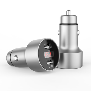 De alta calidad de etiqueta privada teléfono móvil dual puertos usb <span class=keywords><strong>cargador</strong></span> de coche - Product Image 1
