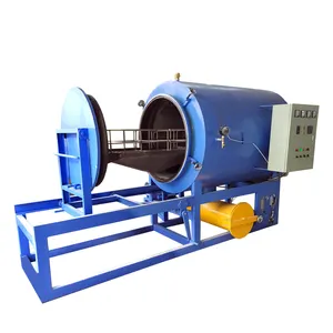 Efficiency vacuum calcination furnace / spinneret clean oven