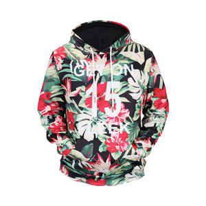 Custom mens 3D imprimir pullover hoodies todo impresión poliéster sudaderas con capucha - Product Image 1
