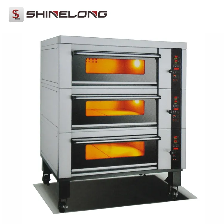 Commercial Bakery Equipment Mini Deck Oven For Bread Used
