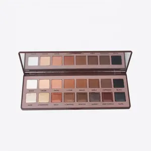 แฟชั่นออกแบบช็อกโกแลตอายแชโดว์แต่งหน้าอายแชโดว์ Eye Palette Shadow