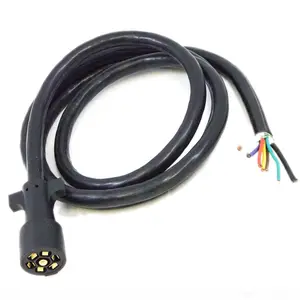7 Manier 8FT Voet Trailer Cord Kabelboom Licht Plug Connector Gegoten RV Kabel