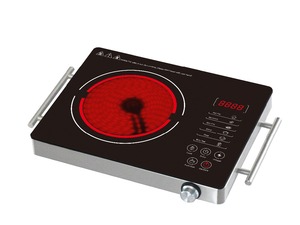 Del Cuerpo Del Sensor de Toque EGO Vitrocerámica <span class=keywords><strong>Horno</strong></span> Olla Caliente 2000 W Infrarrojo De Cerámica - Product Image 2