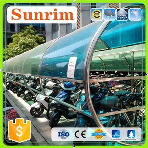 Pc <span class=keywords><strong>mural</strong></span> en polycarbonate pour vélo vélo abris <span class=keywords><strong>carport</strong></span> - Product Image 3