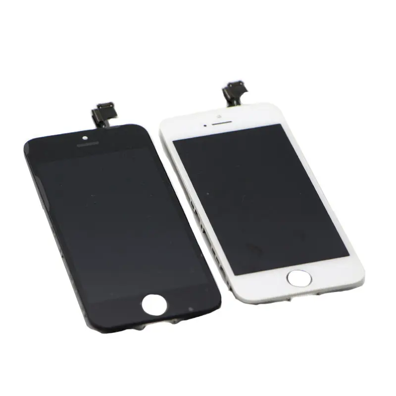 High quality Display for iPhone 5 LCD Display Full Set Assembly Touch Screen Digitizer Replacement Pantalla+Camera