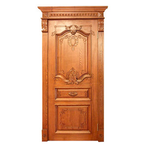 Diseño de tallado de <span class=keywords><strong>MARCO</strong></span> DE CORONA DE puertas principales talladas antiguas - Product Image 6