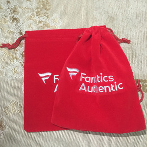 Özel Golf Tees İpli işlemeli kadife kılıf çanta - Product Image 3