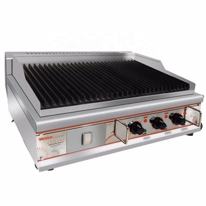 Parrilla eléctrica comercial de acero inoxidable para <span class=keywords><strong>barbacoa</strong></span> de roca de Lava - Product Image 1