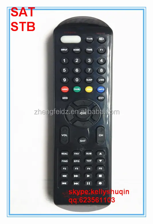 satellite receiver remote controller sstarsat hd2000 sat