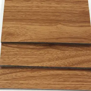 50 years warranty mould proof wood grain aluminum honeycomb composite panel