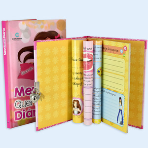 Diario con Lucchetto per Bambina Personalizzato di Alta Qualità Colorato 2026 - Product Image 2