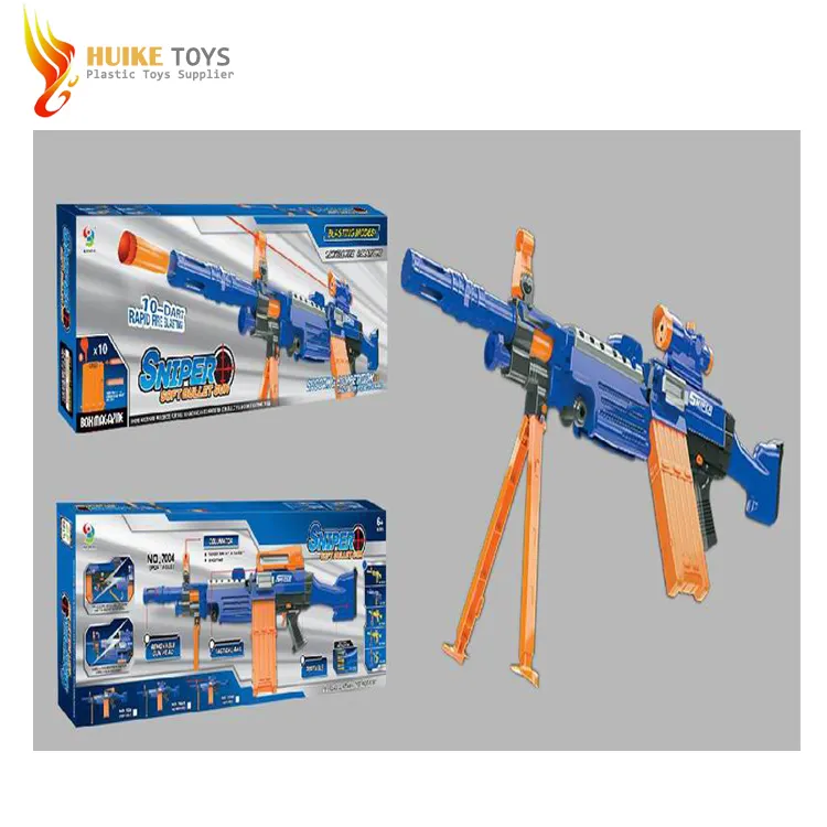 Sıcak popüler plastik BO yumuşak kurşun silahı oyuncaklar çocuklar için
