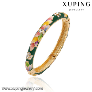 Bangle-174 xuping bijoux en espagnol 24 k plaqué or bracelet bracelet pour les femmes - Product Image 6