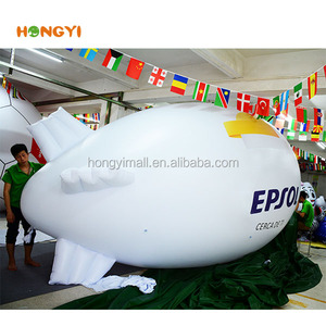 Grand <span class=keywords><strong>Pas</strong></span> <span class=keywords><strong>Cher</strong></span> PVC Gonflable LED Dirigeable Publicité Blanc <span class=keywords><strong>Avion</strong></span> Gonflable Ballon D'hélium <span class=keywords><strong>À</strong></span> <span class=keywords><strong>Vendre</strong></span> - Product Image 3