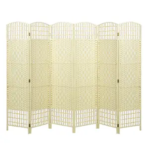 Home Handmade Japanese Bamboo Partition Screen High End Room Divider