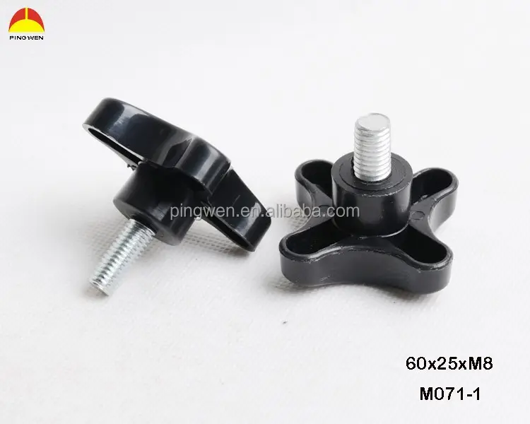high quality factory price plastic handle and knob screw