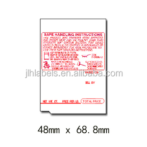 TEC Échelle Étiquettes 48x68.8mm 400/rouleau UPC remise en toute sécurité étiquettes de l'échelle - Product Image 1