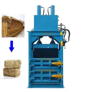 Best quality vertical hydraulic baler machine for living garbage cotton baler press machine