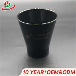 Ronda desechables vía aérea los niños vasos de plástico colorido personalizado impreso té taza de consumición con tapa - Product Image 3