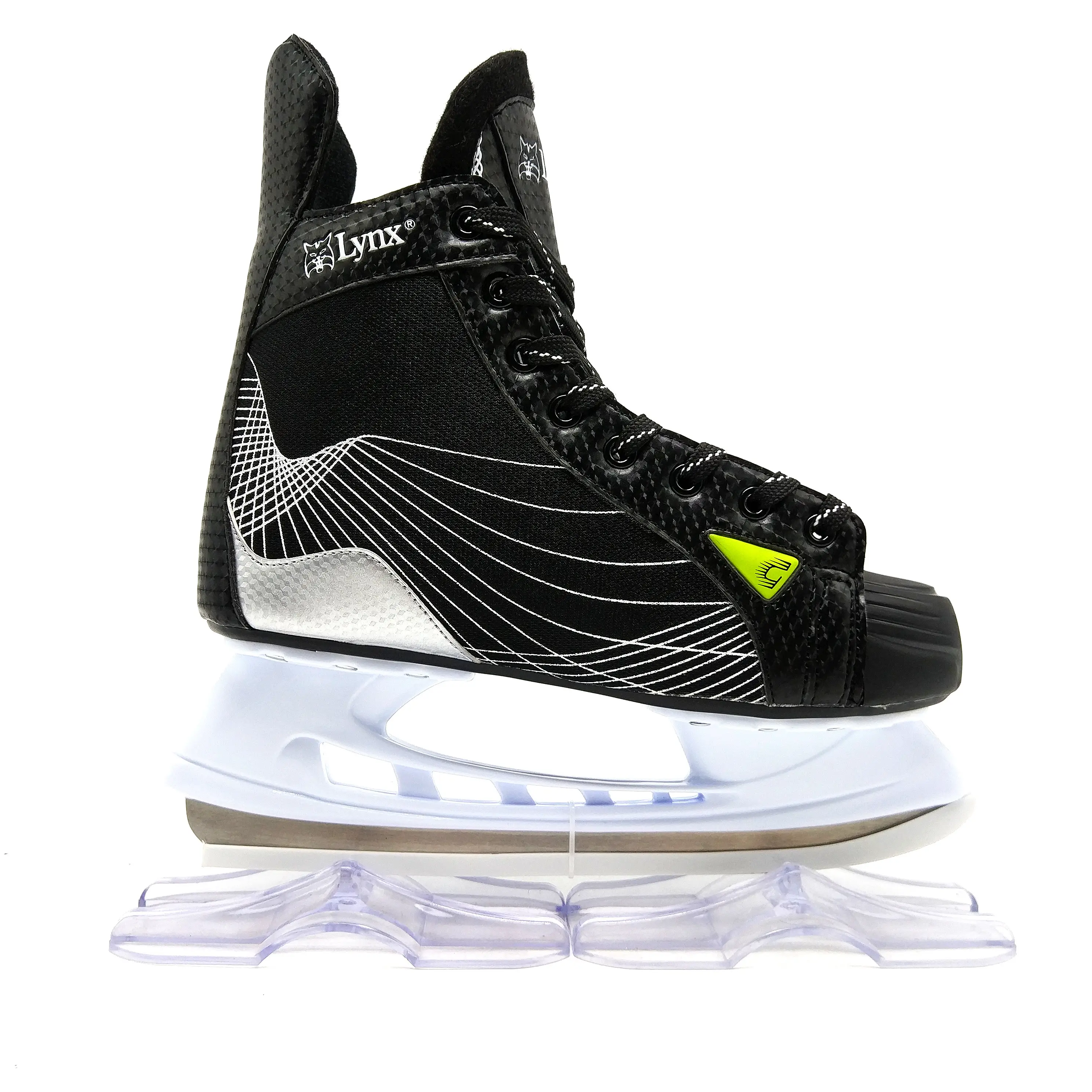 2018 गर्म बिक्री सोया लूना बर्फ स्केट जूते के लिए बच्चों और पेशेवर वयस्कों आइस हॉकी पटरियां