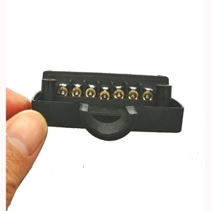 ขั้วต่อรถพ่วง 7 <span class=keywords><strong>ขา</strong></span> แบบออสเตรเลีย จากโรงงานโดยตรง 24V 12V ตัวแปลงไฟฟ้า 7 <span class=keywords><strong>ขา</strong></span> สำหรับรถบรรทุก ขั้วต่อปลั๊กสำหรับรถพ่วงแบบแบน - Product Image 4