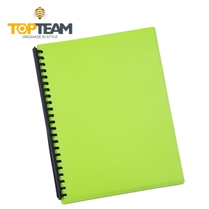 Spiral Spine <strong>Display</strong> Book PP Sheet Presentation <strong>Folder</strong> <strong>A4</strong> 20 Pocket <strong>Display</strong> Book - Product Image 4