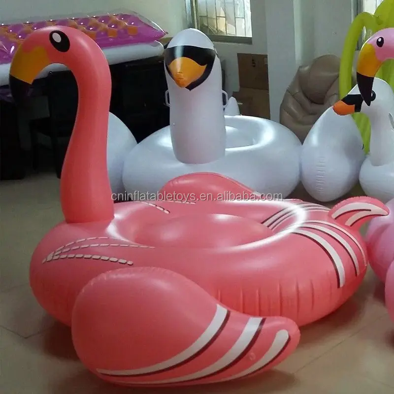 Fabbrica flamingo forma piscina gonfiabile materasso