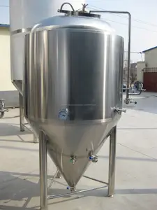 1000liters cerveza fermentador tanque/ fermentador de cerveza cónico presurizado