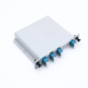 Factory Supply 4-16 채널 u는-seek Fiber Optic Multiplexer Mux/Demux * 1270 ~ 1610 nm CWDM