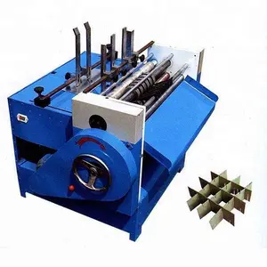 Ekonomik Fiyat Oluklu Kağıt Paneli Kurulu Yapma Makinesi/9 kesici bıçakları oluklu tahta bölme makinesi