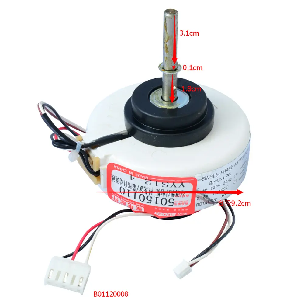Sunchonglic Plastic Sealed Air conditioner Motor Air Conditioner Sealed Plastic Fan Motor Air Conditioner Spare Part