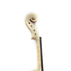 工場白い手作りプロニス塗りなしバイオリン4/4卸売