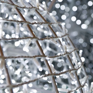 Acrilico su misura attraverso street Appeso Decorazione 3d ha condotto la luce di via esterna di natale motivo luce - Product Image 5