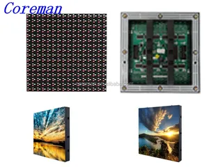 Coreman 虚拟像素 p4.81 led 面板显示 p8 p10 led 模块全彩 led 板