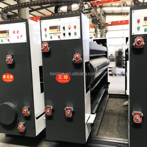 Stampante automatica Flexo cartone ondulato <span class=keywords><strong>Die</strong></span> Cutter Slotter macchina per Pizza scatola di cartone di stampa stotting <span class=keywords><strong>Die</strong></span> taglio macchina - Product Image 2