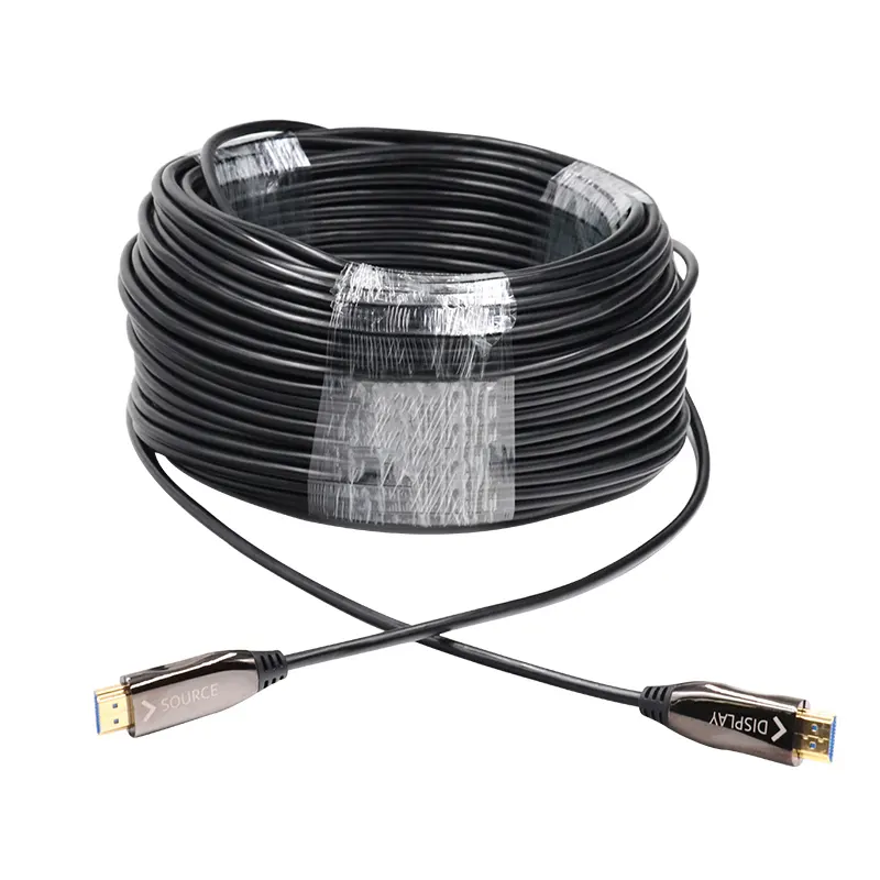 Made in Shenzhen 30m 50m 100m 300m HDMI Optical Fiber Optic Cable