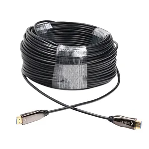 Câble de Fiber optique HDMI fabriqué à taïwan, 30m 50m 100m 300m