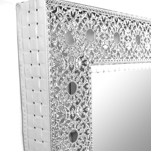 Rainhou Home Decor Luxury 39 Inch Modern Design 3d <strong>Rectangle</strong> <strong>Wall</strong> <strong>Mirror</strong> Framed <strong>Mirror</strong> Flower Pattern <strong>Mirrors</strong> <strong>for</strong> Living Room - Product Image 5