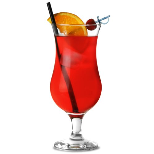 Haonai Pina Colada Cocktail Glasses,Polycarbonate Cocktail Glasses Entertain Glassware 42 Cl Cocktail Glasses