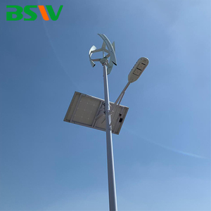Prix usine lampadaires longues heures de travail vent solaire hybride rue LED lumières commercial lampadaire solaire - Product Image 3