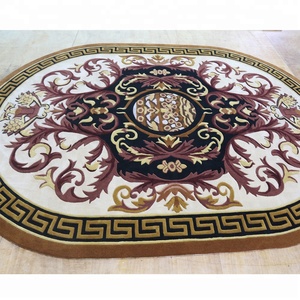 Mosaico di marmo Foto <span class=keywords><strong>Ovale</strong></span> <span class=keywords><strong>Tappeto</strong></span> Per La Camera Da Letto - Product Image 3