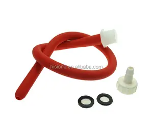 Đối Với Người Lớn Cao Niềm Vui Enema 3 Kích Thước Mềm Silicone Enema Dài Ống Với Vòi Hoa Sen