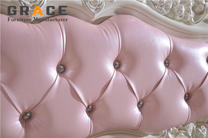 Викторианский спальный комплект мебели Z907, двуспальная кровать - Product Image 4