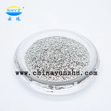 Yunzhu Glass flakes Silver Pearlescent pigment